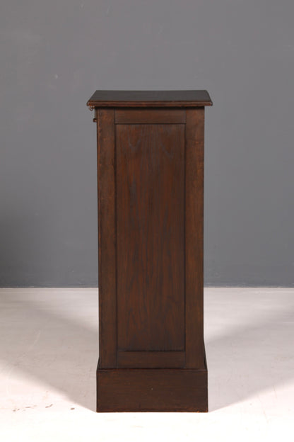 Simple Bauhaus tambour cabinet roll-front cabinet filing cabinet Art Deco office cabinet antique vintage