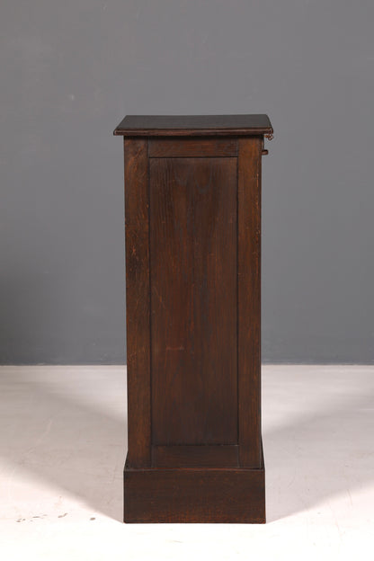 Simple Bauhaus tambour cabinet roll-front cabinet filing cabinet Art Deco office cabinet antique vintage