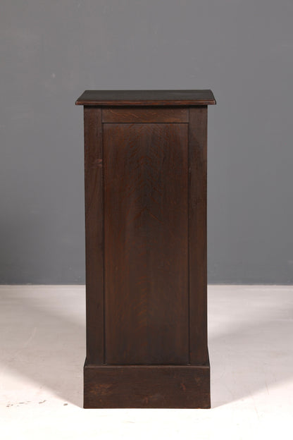 Simple Bauhaus tambour cabinet roll-front cabinet filing cabinet Art Deco office cabinet antique vintage