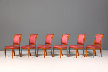 6x Traumhafte Selva Stuhle Esszimmer Stuhl Set Villa Borghese Küchenstühle Antik Stil Set