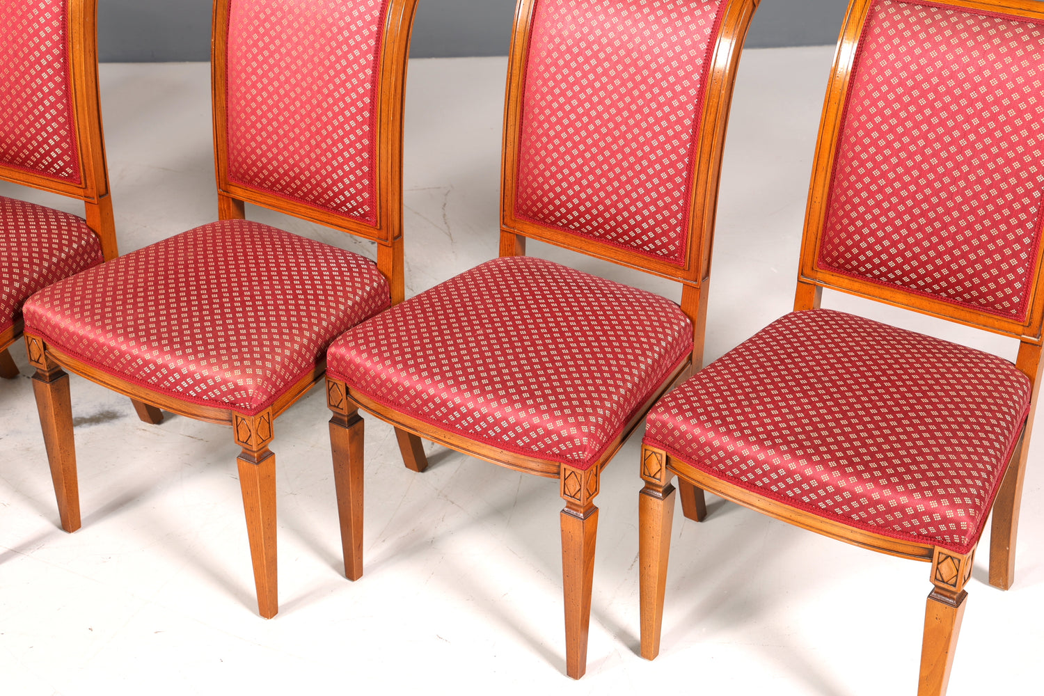 6x Traumhafte Selva Stuhle Esszimmer Stuhl Set Villa Borghese Küchenstühle Antik Stil Set