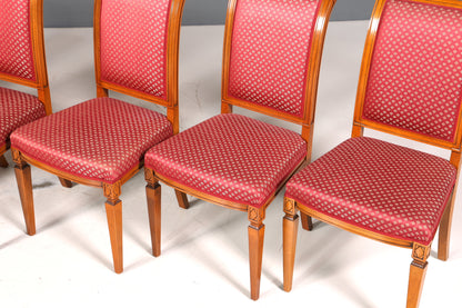 6x Traumhafte Selva Stuhle Esszimmer Stuhl Set Villa Borghese Küchenstühle Antik Stil Set
