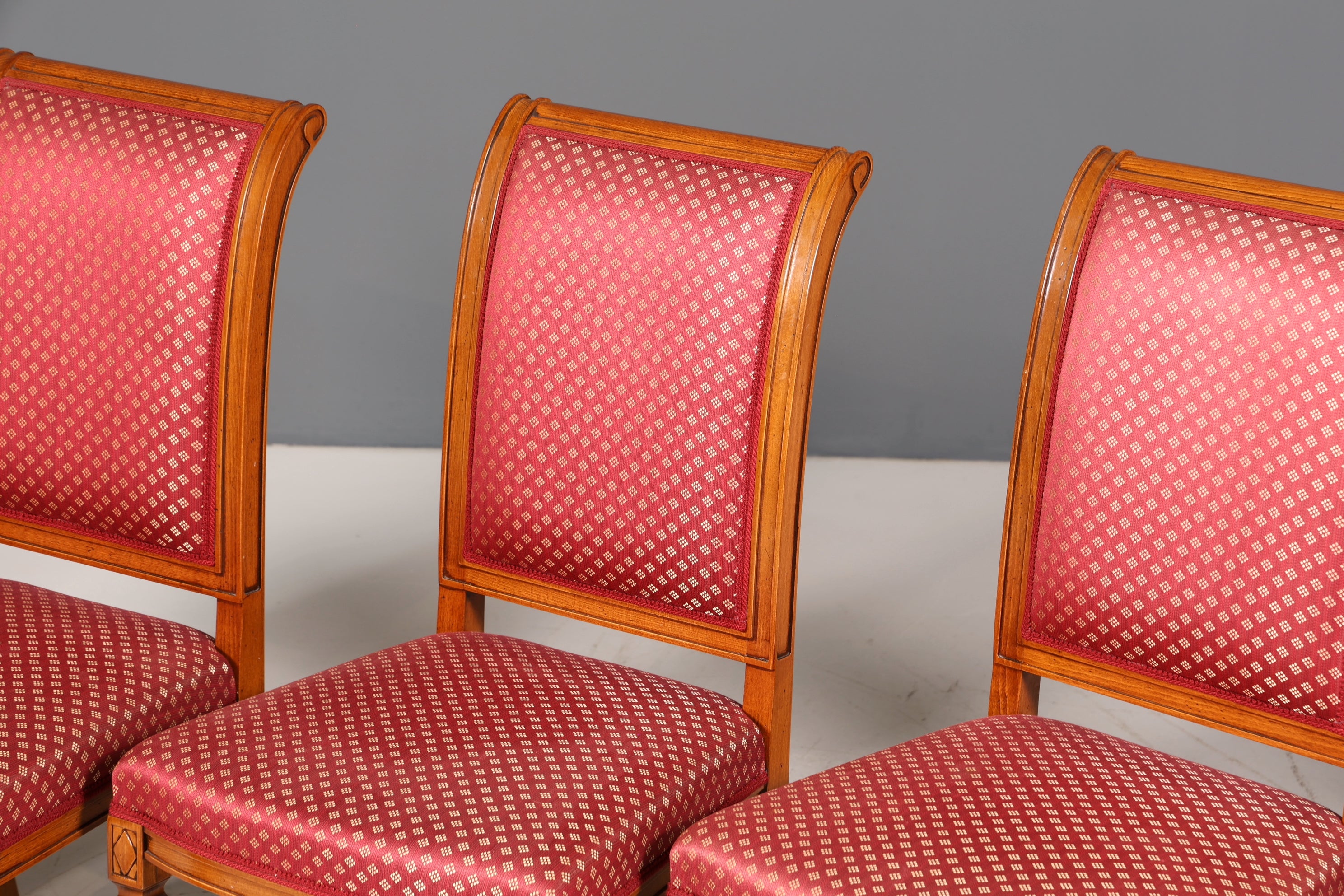 6x Traumhafte Selva Stuhle Esszimmer Stuhl Set Villa Borghese Küchenstühle Antik Stil Set