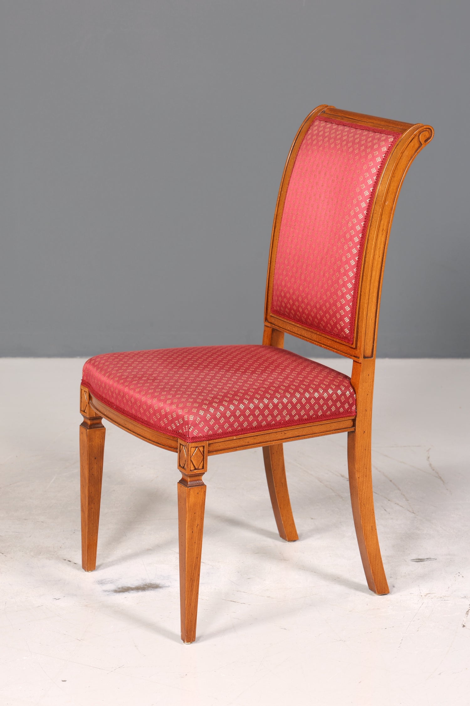 6x Traumhafte Selva Stuhle Esszimmer Stuhl Set Villa Borghese Küchenstühle Antik Stil Set