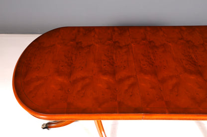 Beautiful Original Bradley Extendable Dining Table, Yew, English Antique 1960s Kitchen Table, Made in England