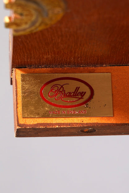 Beautiful Original Bradley Extendable Dining Table, Yew, English Antique 1960s Kitchen Table, Made in England