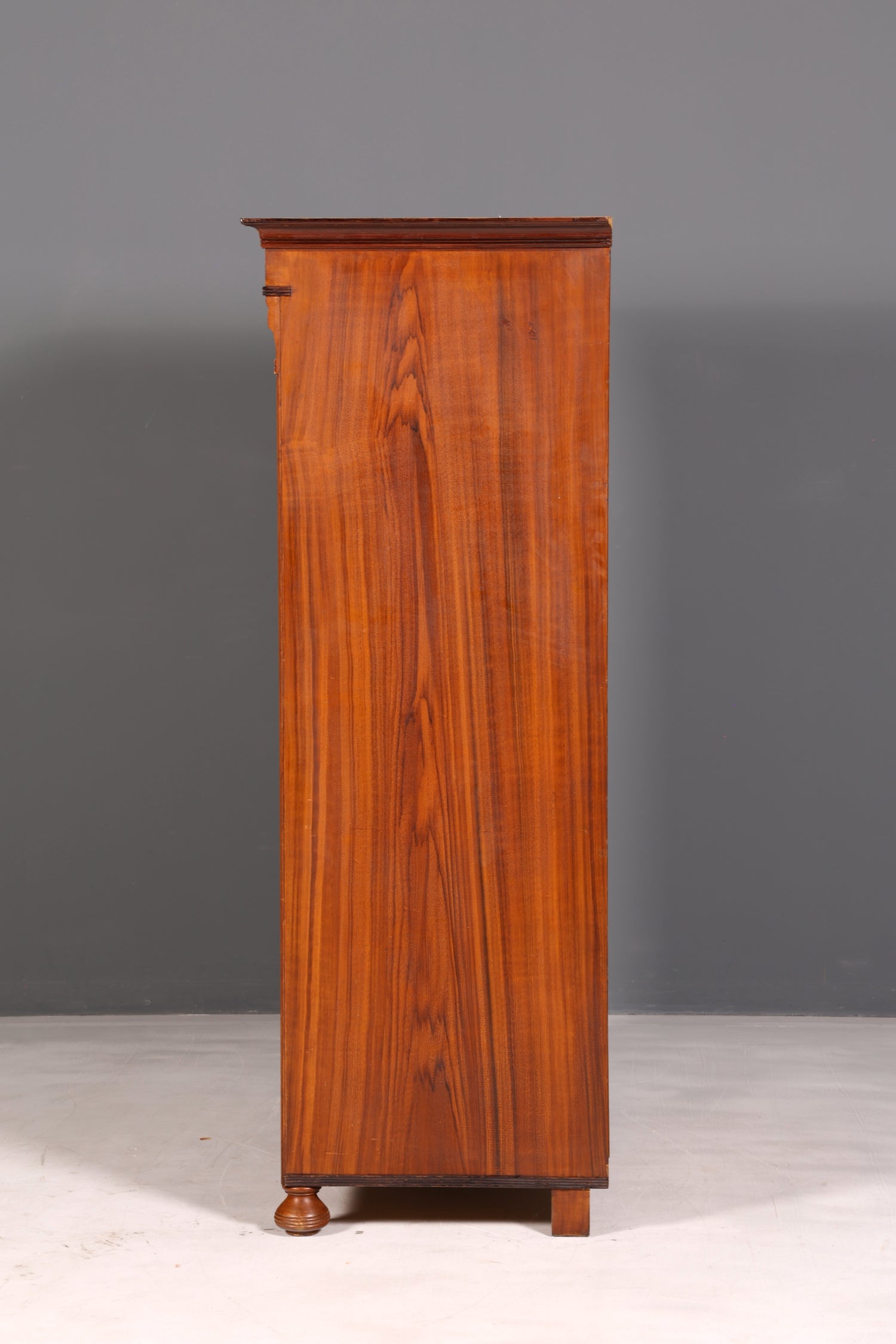 Beautiful Art Nouveau Antique Cabinet from Around 1880, Oak Wardrobe, Hallway Cabinet, Linen Cabinet, Solid Wood