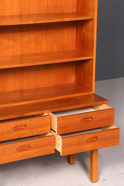 Wunderschönes Mid Century Regal Danish Design Bücherregal Schrank Vintage Retro 60er