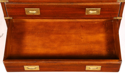 Beautiful Maritime Secretary English Writing Cabinet Solid Wood English Desk