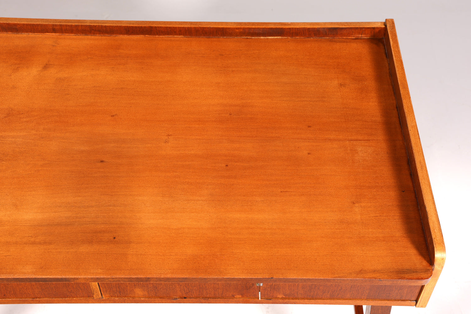 Wunderschöner Mid Century Schreibtisch Teak Holz Danish Design Bürotisch 60er Jahre Office Table