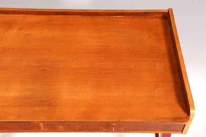 Wunderschöner Mid Century Schreibtisch Teak Holz Danish Design Bürotisch 60er Jahre Office Table