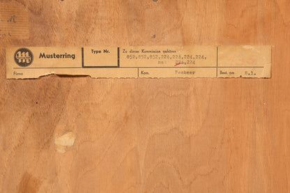 Stilvolles Original Musterring Regal Mid Century Bücherregal Retro echt Holz Buchablage