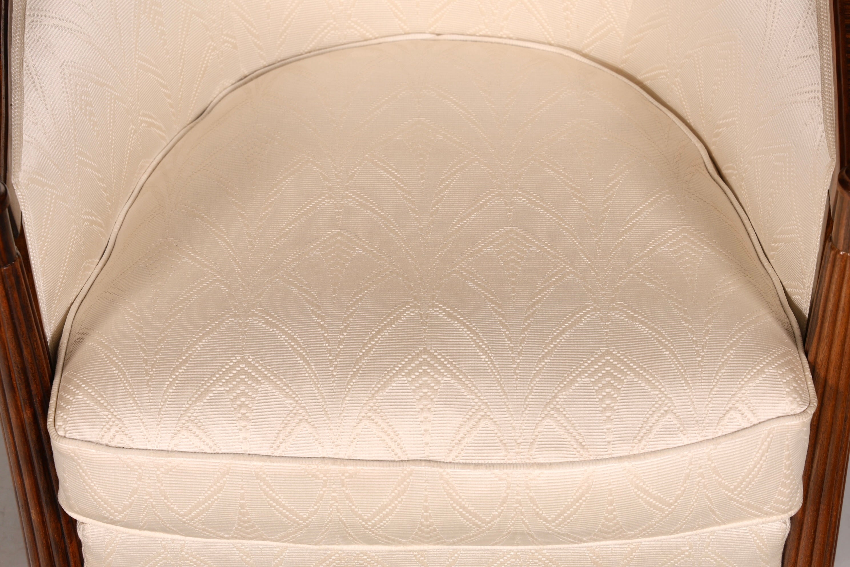 Elegant Art Deco armchair club chair lounge chair upholstered armchair vintage upholstered chair 2 of 2