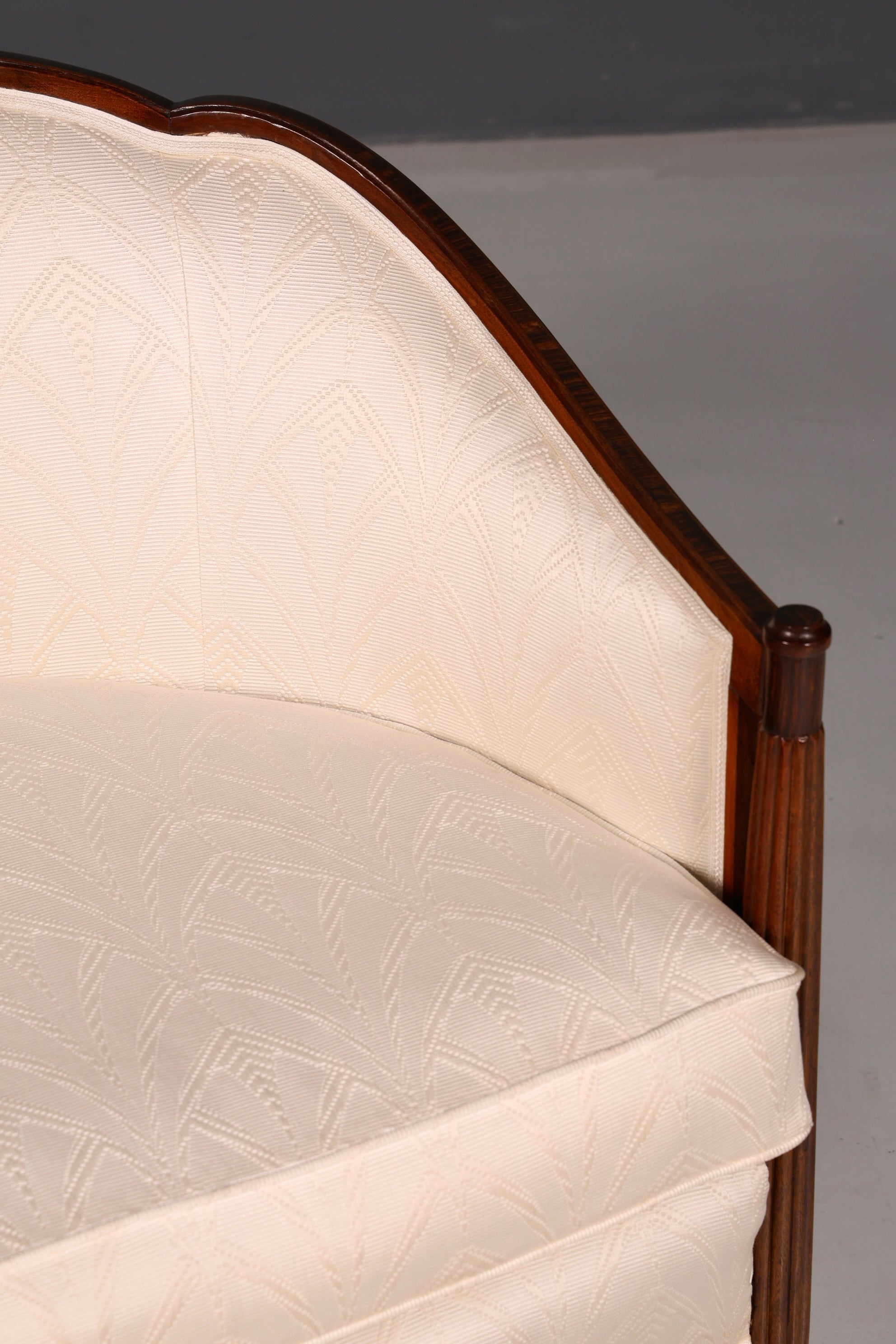 Elegant Art Deco sofa bench 2-seater vintage lounge sofa upholstered sofa salon sofa