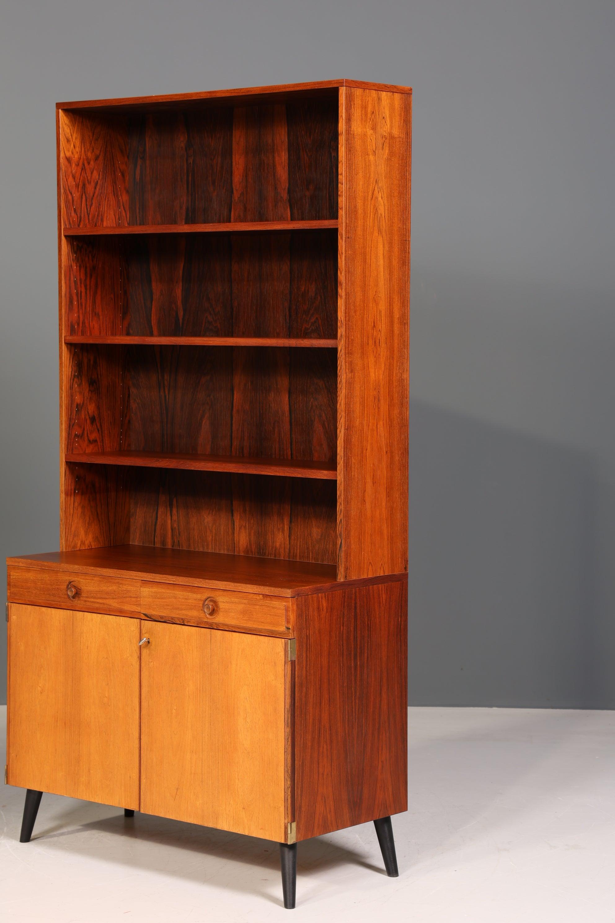 Original Bodafors &quot;Bertil Fridhagen&quot; Regal Palisander Holz Schrank Bücherregal Kommode Bücherschrank 60s 1 von 2