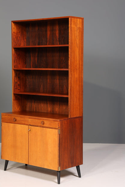 Original Bodafors &quot;Bertil Fridhagen&quot; Regal Palisander Holz Schrank Bücherregal Kommode Bücherschrank 60s 1 von 2