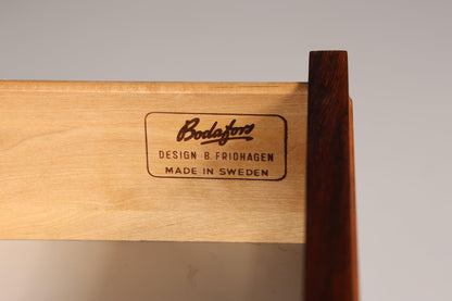 Original Bodafors &quot;Bertil Fridhagen&quot; Regal Palisander Holz Schrank Bücherregal Kommode Bücherschrank 60s 1 von 2