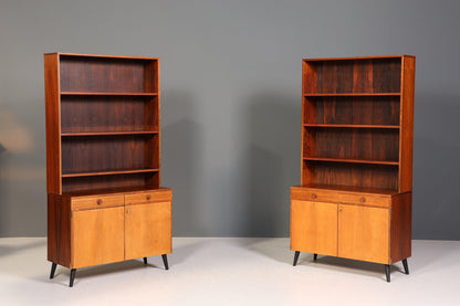 Original Bodafors &quot;Bertil Fridhagen&quot; Regal Palisander Holz Schrank Bücherregal Kommode Bücherschrank 60s 1 von 2