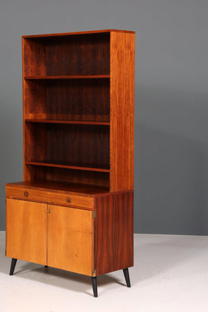 Original Bodafors &quot;Bertil Fridhagen&quot; Regal Palisander Holz Schrank Bücherregal Kommode Bücherschrank 60s 2 von 2