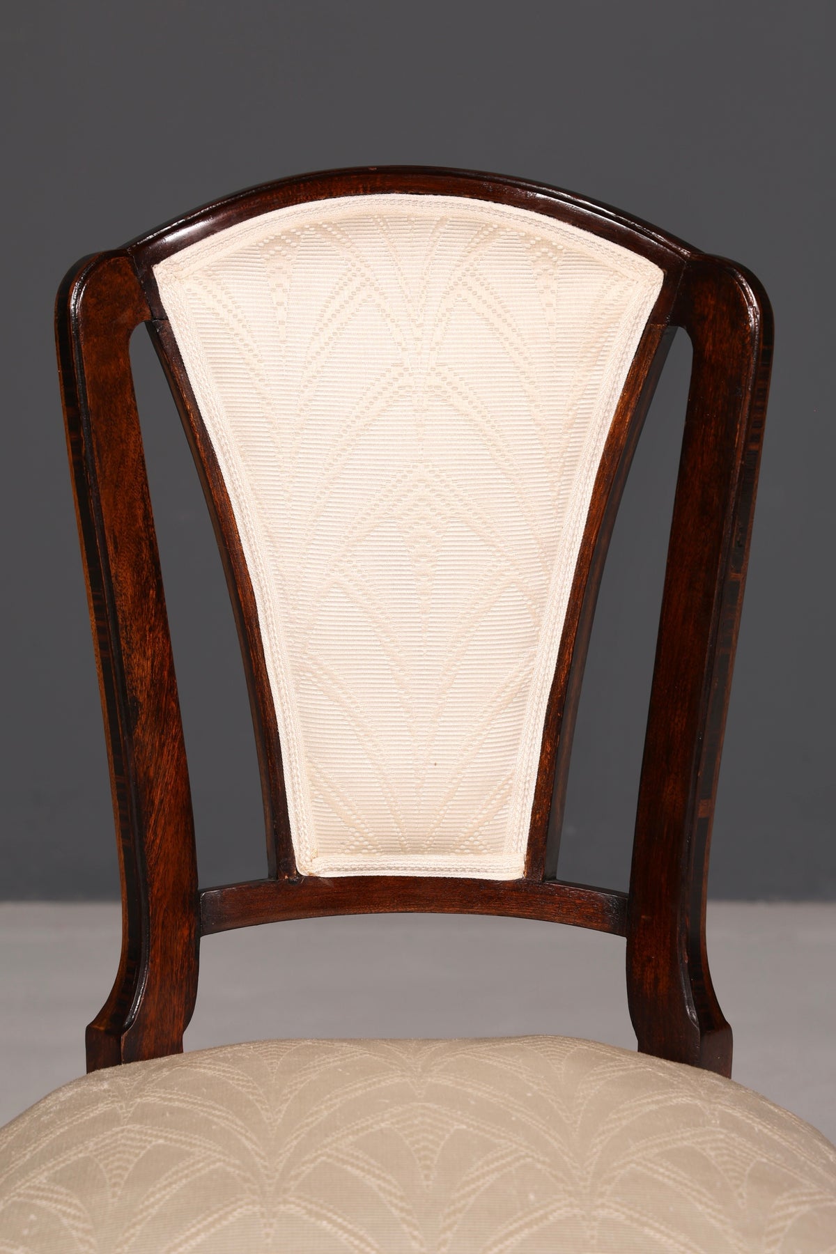 Elegant Art Deco chair Vintage dining chair writing desk chair upholstered chair armchair kitchen chair 2 of 2