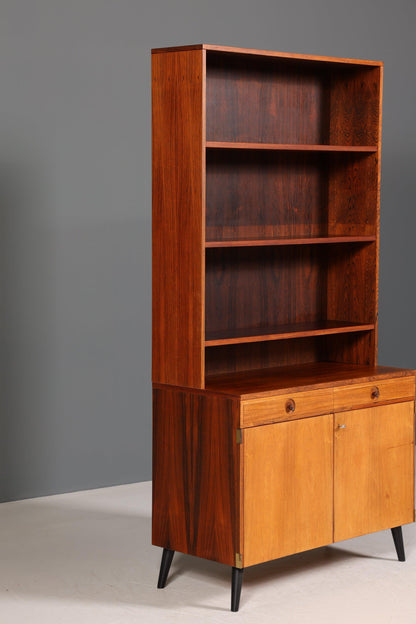 Original Bodafors &quot;Bertil Fridhagen&quot; Regal Palisander Holz Schrank Bücherregal Kommode Bücherschrank 60s 2 von 2