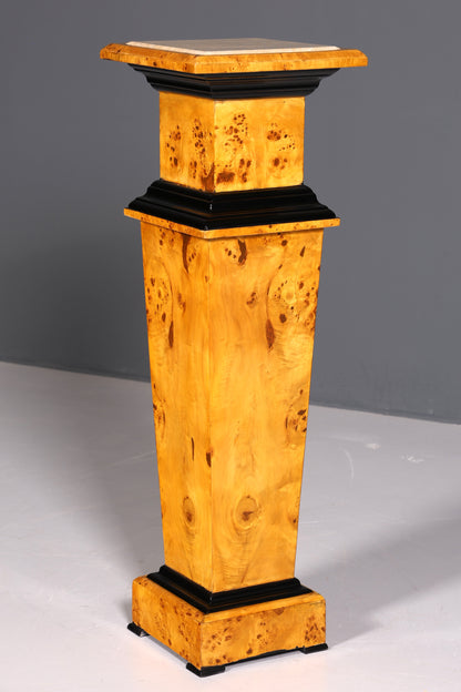 Traumhafte Biedermeier Stil Säule Blumensäule Marmor Blumentisch Ablagetisch