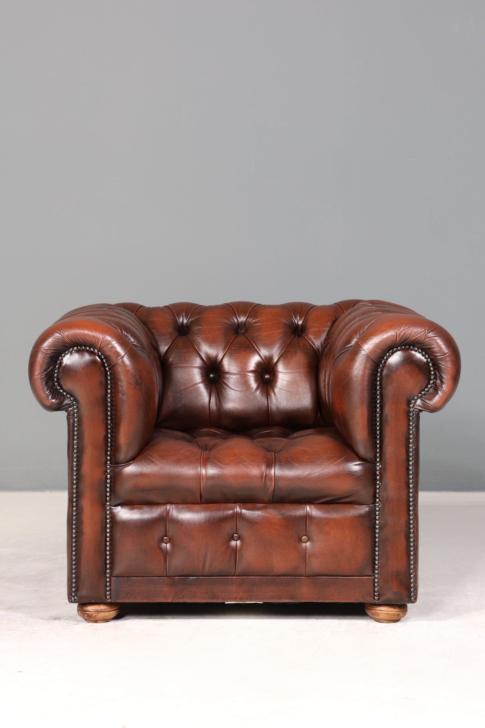 Edler Original Chesterfield Sessel Englischer Armlehnsessel Englisch Herrensessel