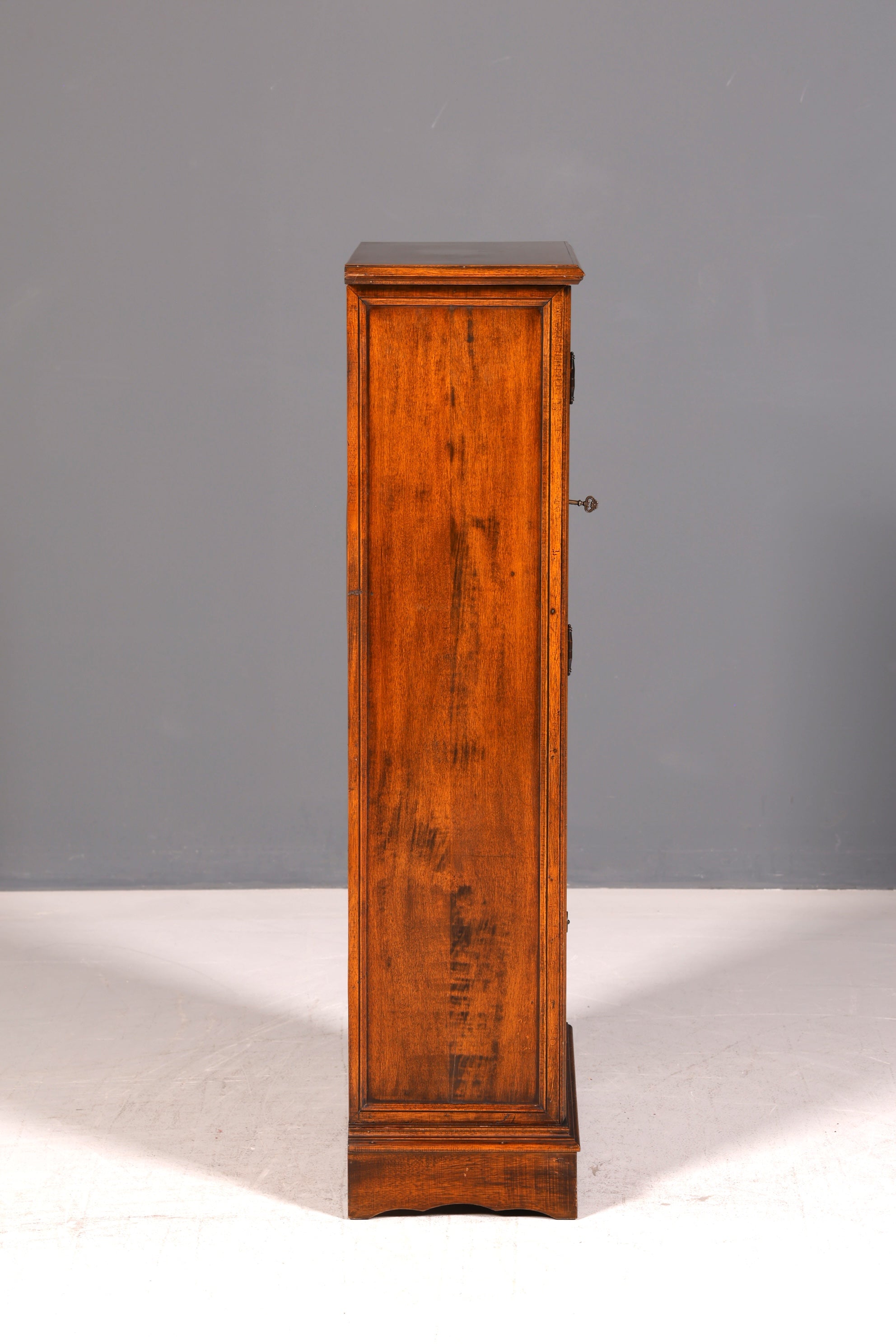 Edle Vitrine Antik Barock Stil Massiv Echt Holz Glasvitrine Vintage Schrank