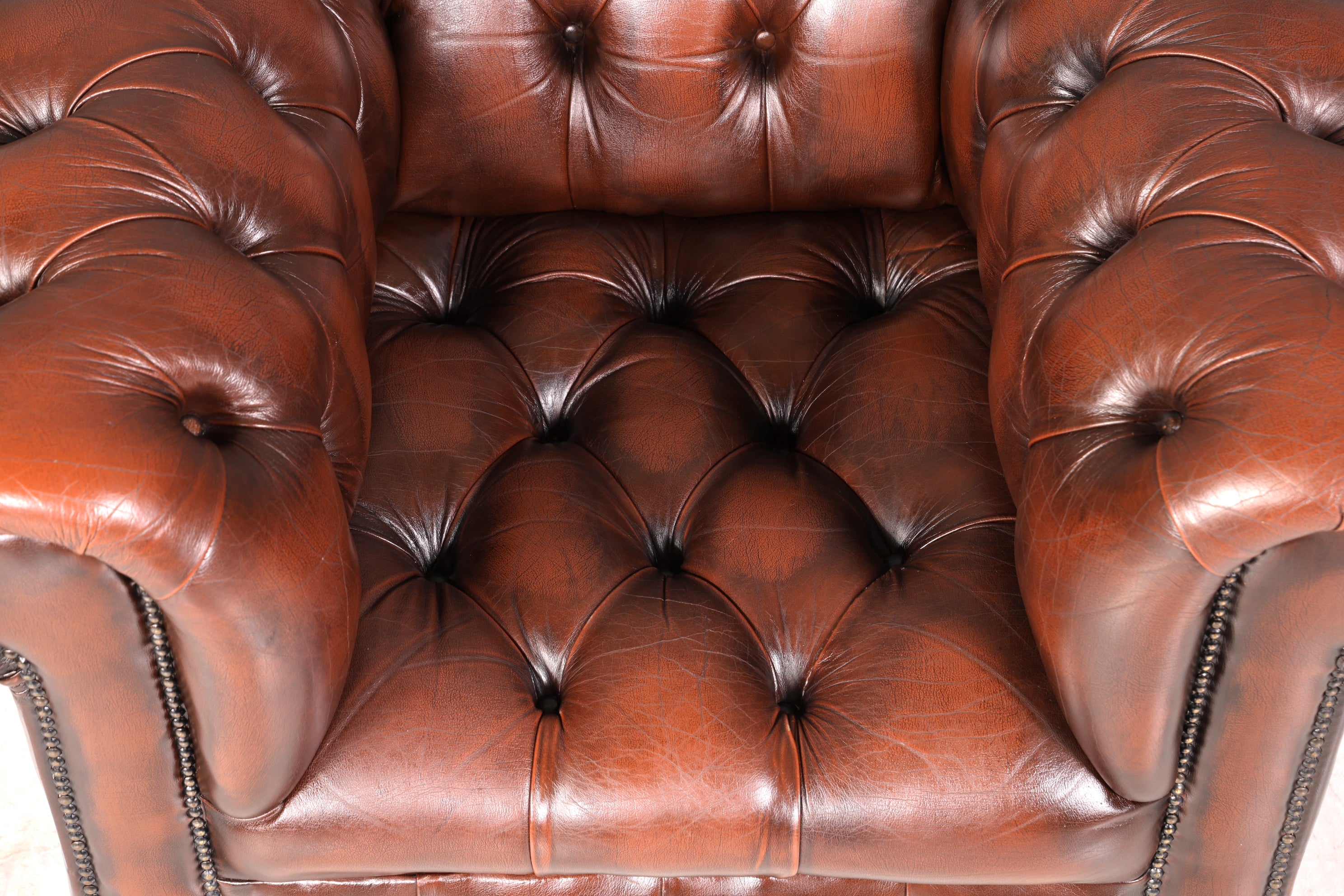 Edler Original Chesterfield Sessel Englischer Armlehnsessel Englisch Herrensessel