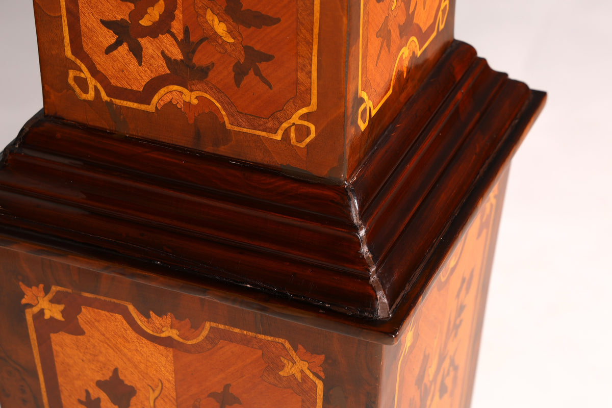 Traumhafte Barock Stil Säule Louis XV Blumensäule Naturstein Marmor Ablage
