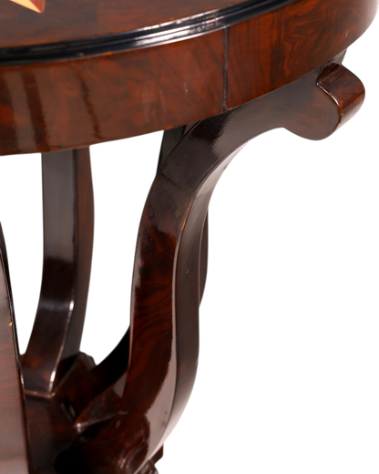 Wunderschöner Art Deco Stil Couchtisch Antik Stil Luxus Beistelltisch Wohnzimmer Ablagetisch
