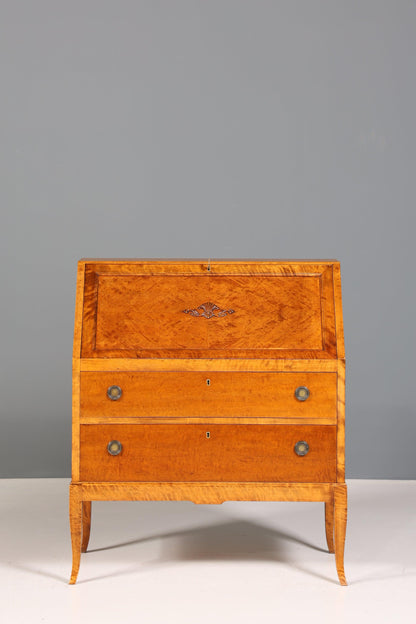 Stilvoller Sekretär um 1930 Büro Kommode echt Holz Schreibtisch Bürokommode