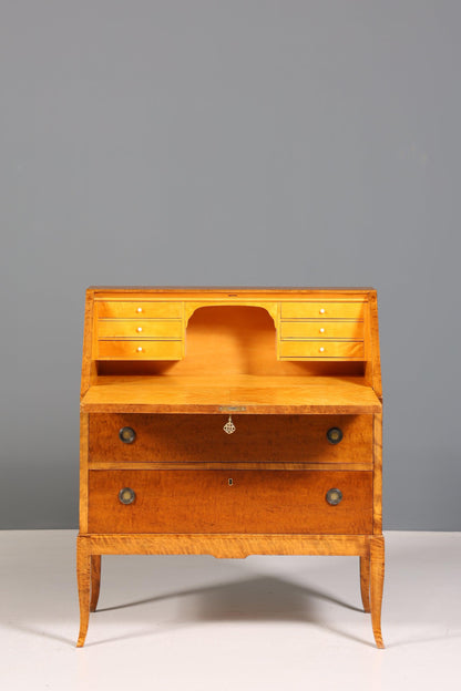 Stilvoller Sekretär um 1930 Büro Kommode echt Holz Schreibtisch Bürokommode