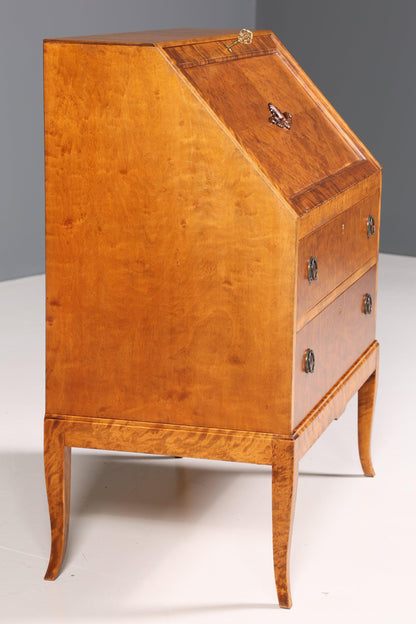 Stilvoller Sekretär um 1930 Büro Kommode echt Holz Schreibtisch Bürokommode