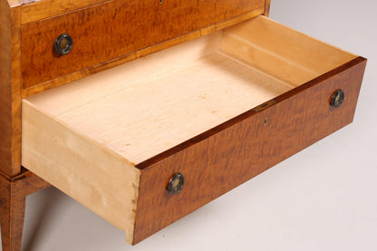 Stilvoller Sekretär um 1930 Büro Kommode echt Holz Schreibtisch Bürokommode