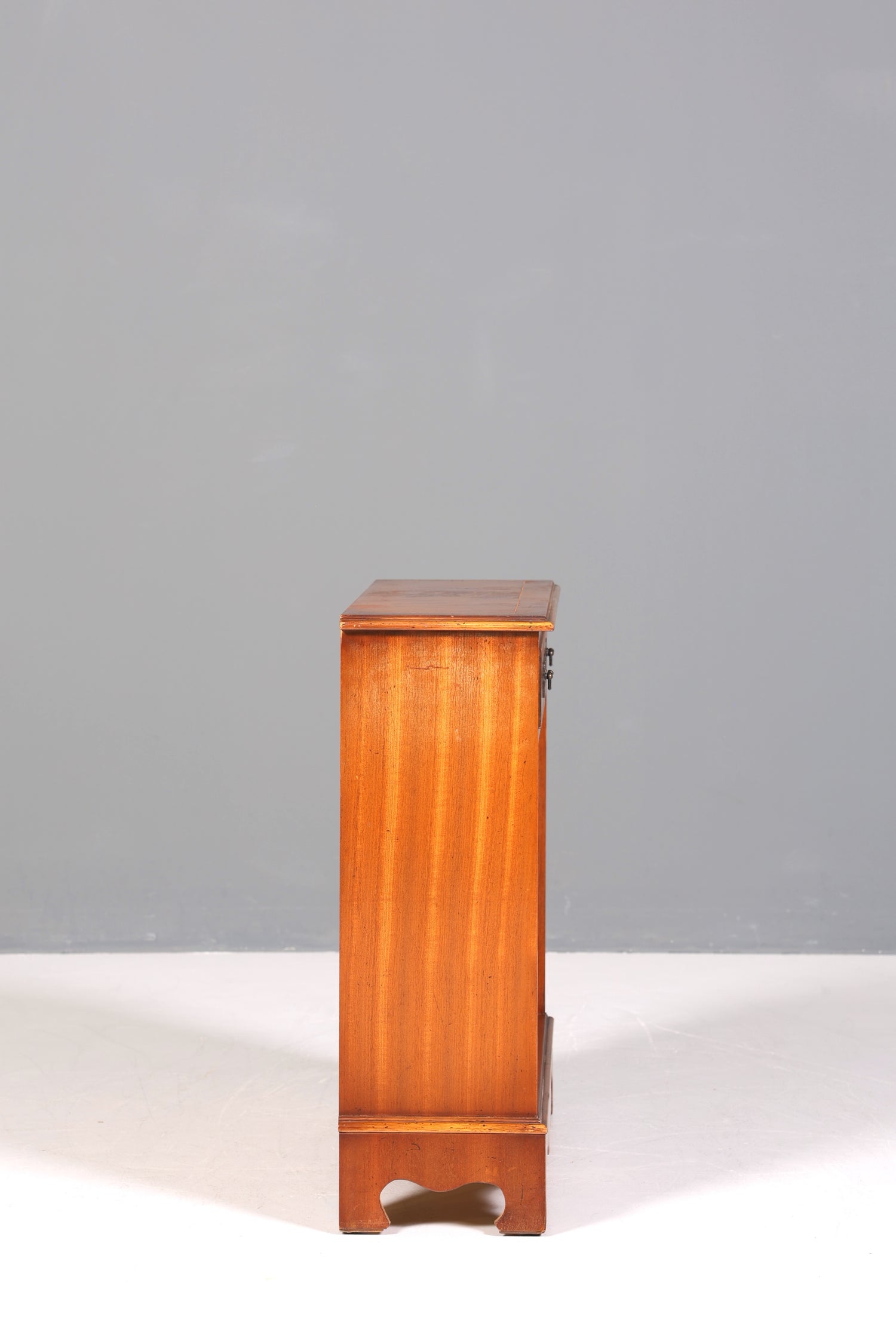 Wunderschönes Englisches Bücherregal Eibe Antik Regal Bookshelf Buchablage 60s