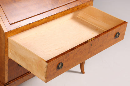 Stilvoller Sekretär um 1930 Büro Kommode echt Holz Schreibtisch Bürokommode