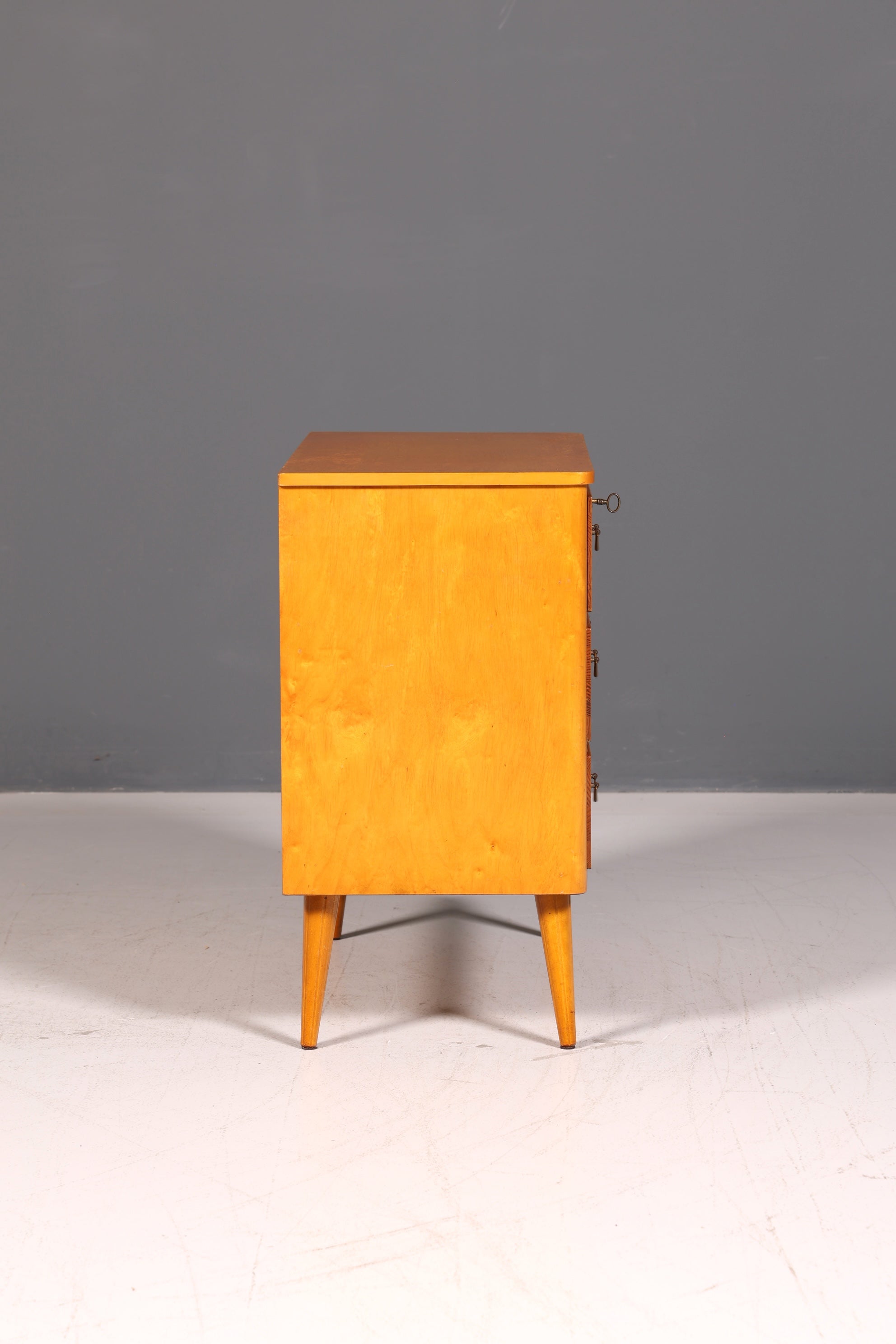 Wunderschöne Mid Century Kommode Vintage Flurkommode Schubladenkommode Retro 60er Holz