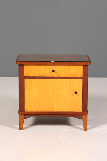 Wunderschöne Mid Century Kommode Vintage Nachttisch 60s Schubladenkommode 1 von 2