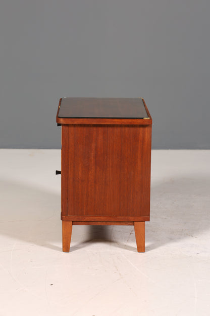 Wunderschöne Mid Century Kommode Vintage Nachttisch 60s Schubladenkommode 1 von 2