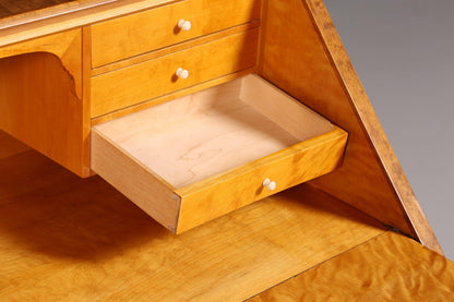 Stilvoller Sekretär um 1930 Büro Kommode echt Holz Schreibtisch Bürokommode