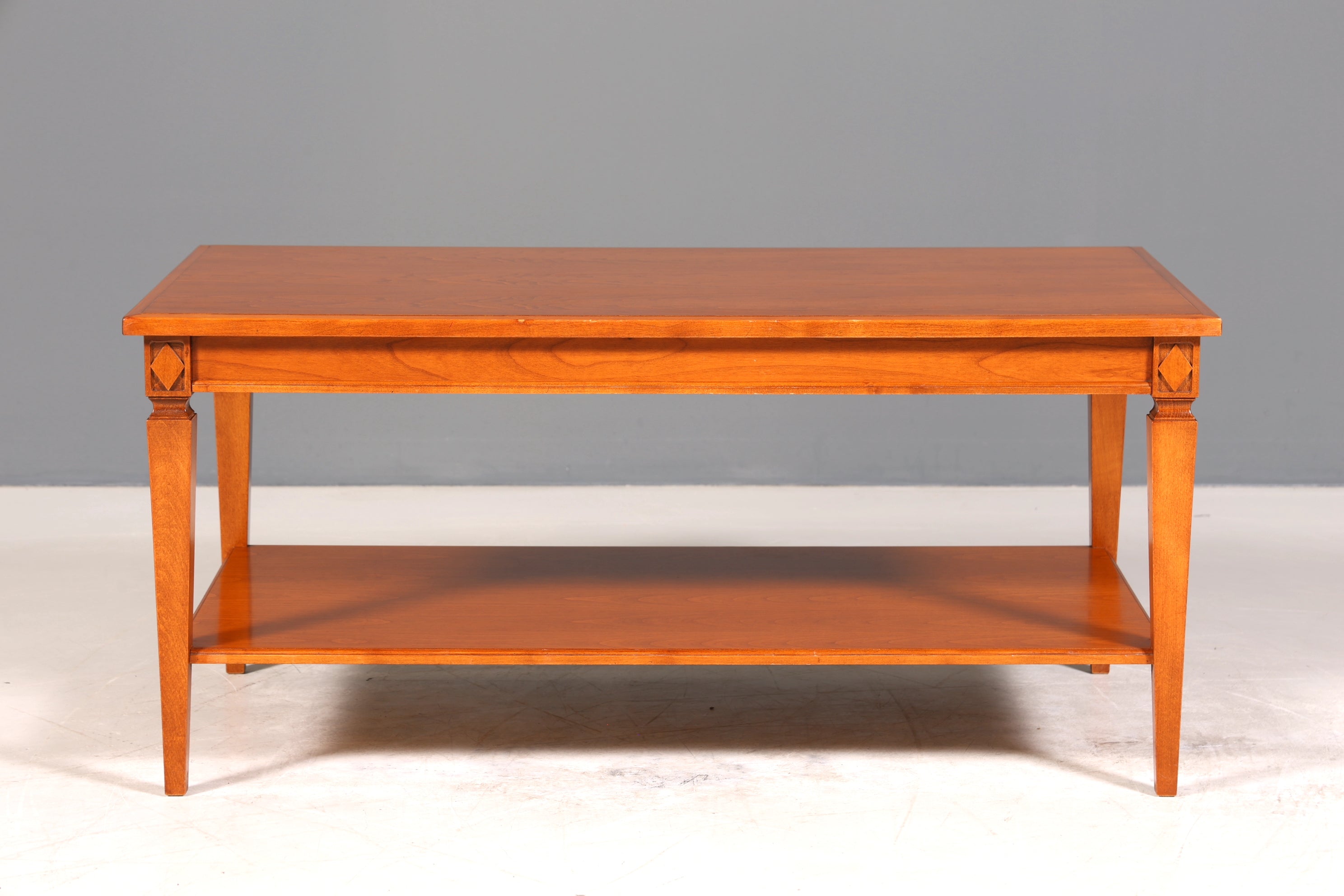 Stilvoller Original Selva Couchtisch Villa Borghese massiv Holz Tisch Wohnzimmertisch