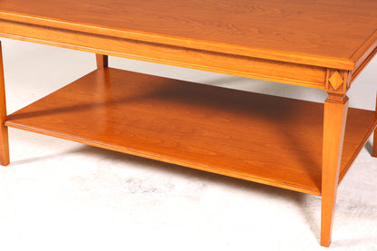 Stilvoller Original Selva Couchtisch Villa Borghese massiv Holz Tisch Wohnzimmertisch