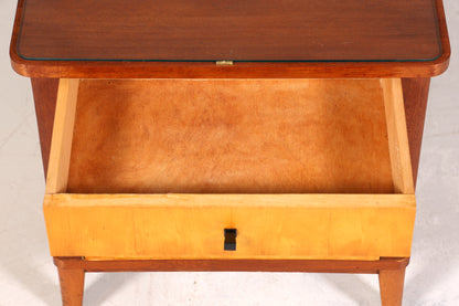 Wunderschöne Mid Century Kommode Vintage Nachttisch 60s Schubladenkommode 1 von 2