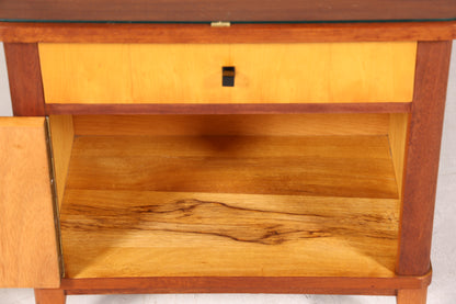 Wunderschöne Mid Century Kommode Vintage Nachttisch 60s Schubladenkommode 1 von 2
