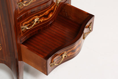 Wunderschönes Barock Design Vertiko Louis XV Highboard Kommode Schubladenkommode - Kommode