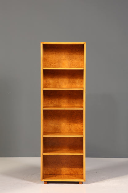 Traumhaftes Original Art Deco Regal Birke Bücherregal Bücheregal Schrank Buchablage 1 von 2