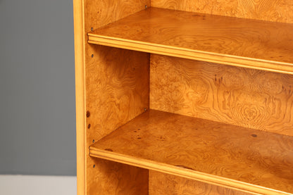 Traumhaftes Original Art Deco Regal Birke Bücherregal Bücheregal Schrank Buchablage 2 von 2