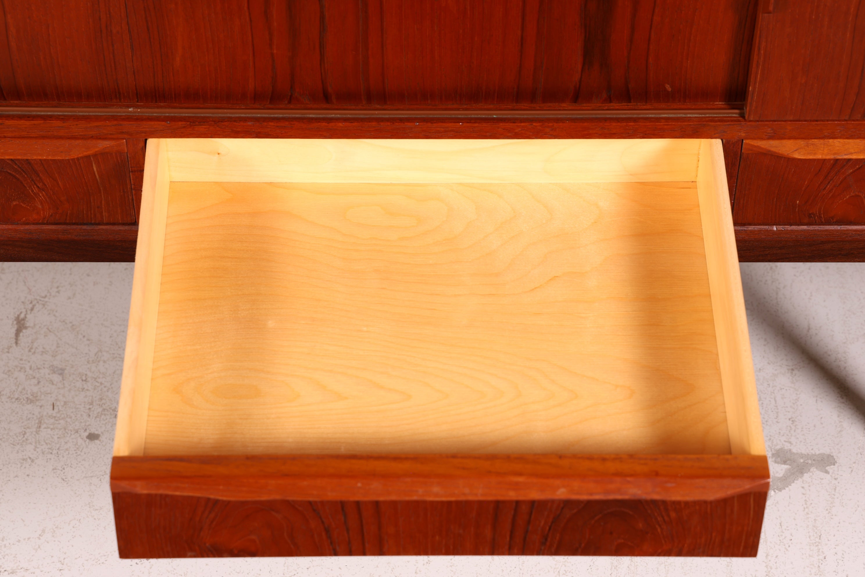 Traumhaftes Mid Century Highboard  Danish Design Sideboard Vintage Retro 60er Jahre Bürokommode Schrank Skandinavisch Holz