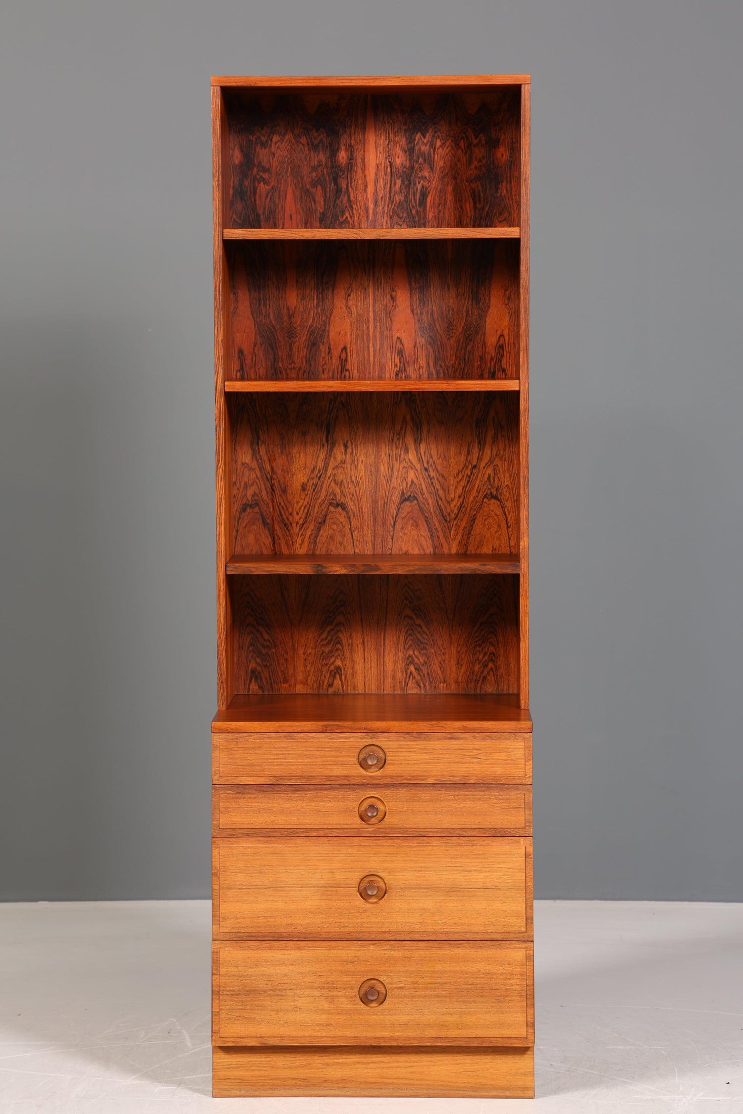 Original Bodafors &quot;Bertil Fridhagen&quot; Regal Palisander Holz Schrank Bücherregal Kommode Bücherschrank 60s